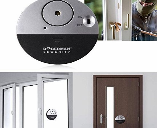 Elegiant Wireless Sensor Door Window Home Safe Security Entry Burglar Siren Alarm System for Home Office Hotel