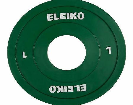 Eleiko Olympic WL Competition Disc/Plate 1.0kg (x1)