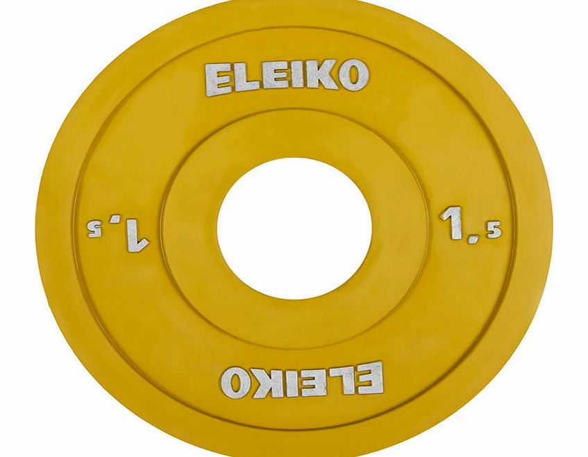 Eleiko Olympic WL Competition Disc/Plate 1.5kg (x1)