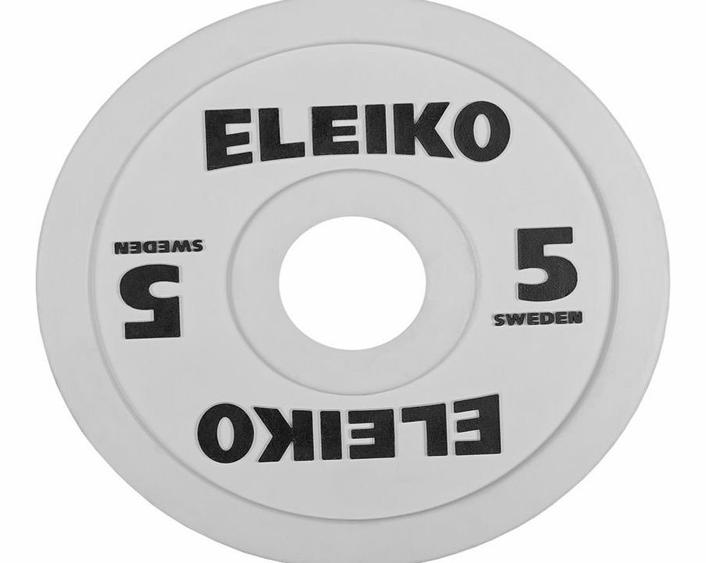 Eleiko Olympic WL Competition Disc/Plate 5kg (x1)