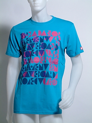 Construct Tee Shirt - Turquoise
