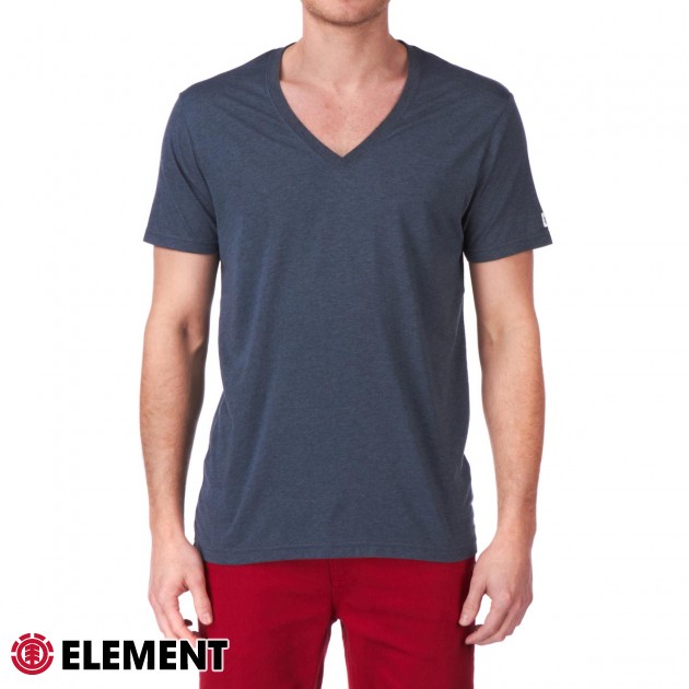 Mens Element Basic T-Shirt - Blue Heather