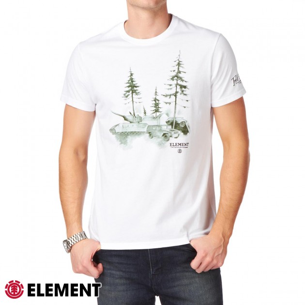 Mens Element Final Outcome Military T-Shirt -