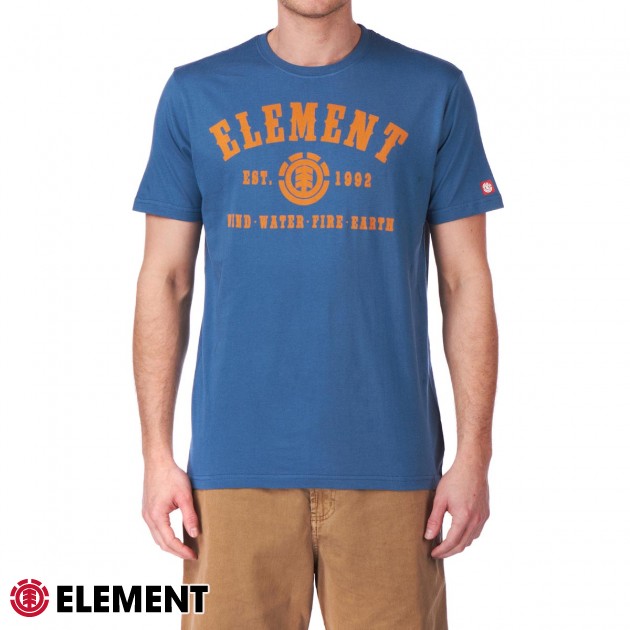 Mens Element Saddle Up T-Shirt - Seafoam