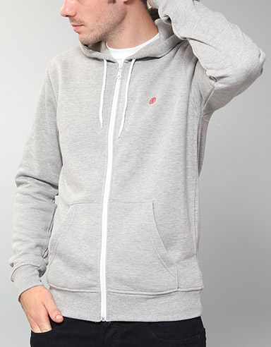 Nova 4 ZH Zip hoody - Grey Heather