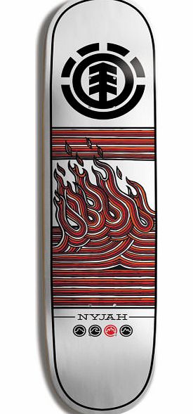 Element Nyjah Linear WWFE Skateboard Deck -