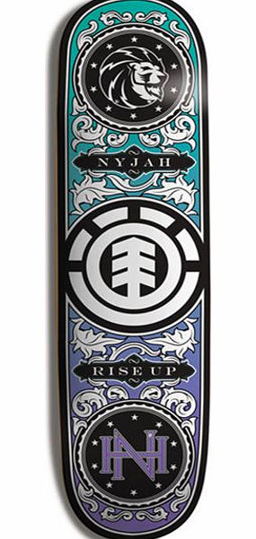Element Nyjah Shuffle Skateboard Deck - 8 inch