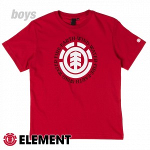 T-Shirts - Element Elemental T-Shirt - Red