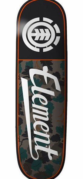 Element Wine Leaf Camo Script Skateboard Deck -