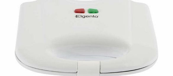Elgento E27009 White 4 Slice Sandwich Toaster