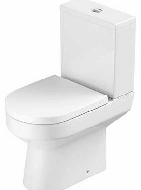 Eliana Bathrooms Eliana Mulberry Toilet and Soft Close Seat