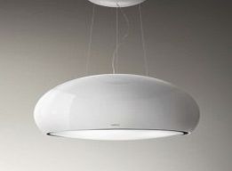 Elica PEARL-WH 80cm Ceiling Mounted Island