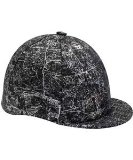 Elico Diamante Lycra Hat Cover - Black Mystique