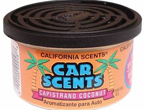 California Scents Capistrano Coconut Car Scent Air Freshener