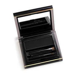 Colour Intrigue Dual Perfection Brow Shaper and Eyeliner Ebony 2.7g