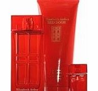 Red Door by Elizabeth Arden Eau de Toilette Spray 50ml, Body Lotion 100ml & Touch-on Perfume 5ml