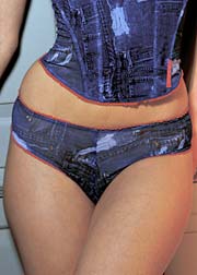 Elle Macpherson Intimates Blue Jeans thong