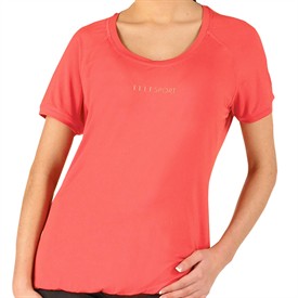 Womens Sports T-Shirt Coral