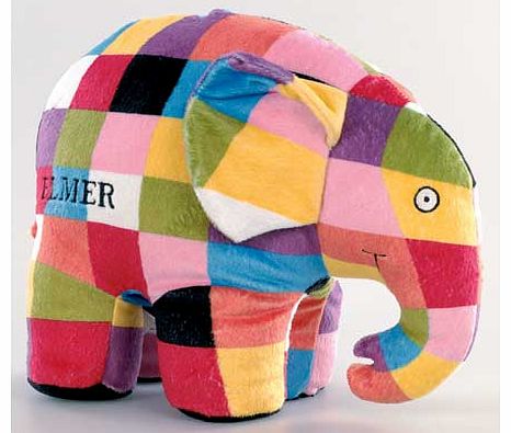 Elmer Large Elmer Soft Toy