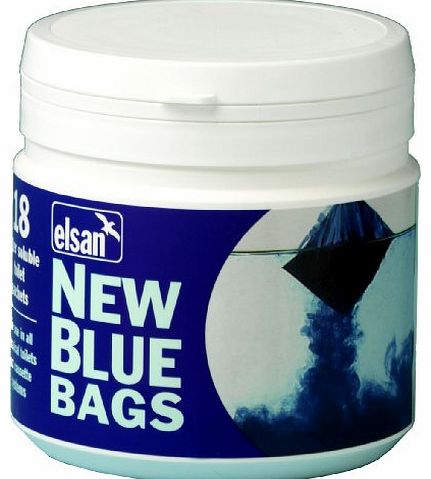 Chemical Toilet Bags - Blue