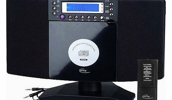 Music Center sound system of Elta with CD player, LCD display, radio and alarm function