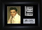 Elvis Mini Film Cell: 125mm x 175mm (approx). - black frame with black mount