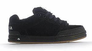 Emerica Heretic 3 Skate Shoe - Black/Gum