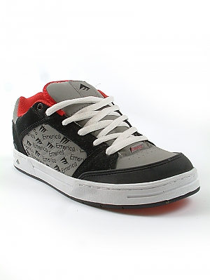Heretic 3 Skate Shoes - Black/Grey/Red