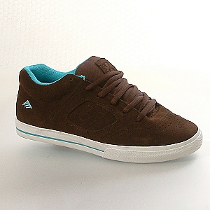 Emerica Reynolds 3 Skate Shoes - Brown/Blue