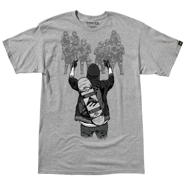 T-Shirt - Square Up - Grey Heather