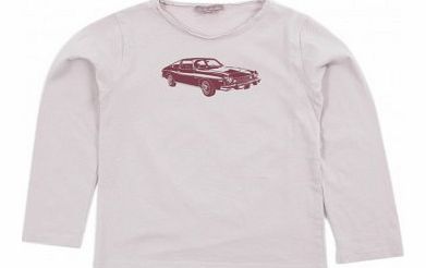 Car t-shirt Oatmeal `3 months,6 months,12