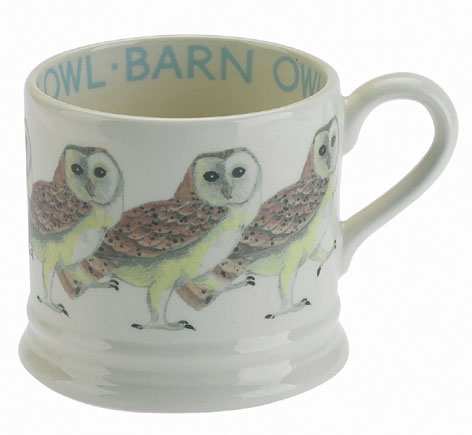 EMMA BRIDGEWATER Barn Owl Half Pint Mug