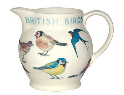 Emma Bridgewater British Birds Half Pint Jug