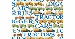 Emma Bridgewater Card - Boys Toys/Tractors, Diggers amp; Cars Card (EB31)