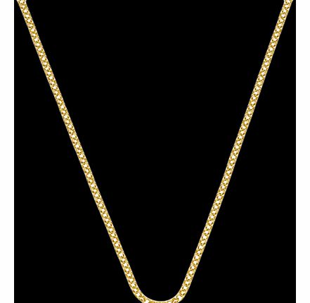 30 Inch Yellow Gold Plated Sterling