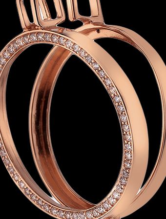 Emozioni 33mm Reversible Rose Gold Plated Coin