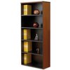 Emperial Tall Bookcase W800xD400xH1960mm Cherry