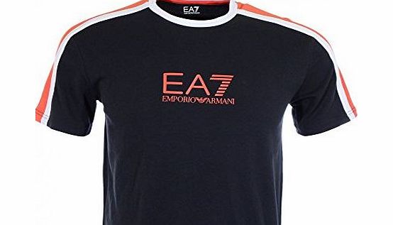 EA7 by Emporio Armani Train Colorblock Navy T-Shirt XL