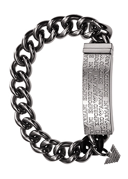Emporio Armani Jewellery Emporio Armani Gents Stainless Steel Bracelet