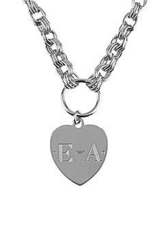 Emporio Armani Jewellery Emporio Armani Steel Heart Pendant EG2551040