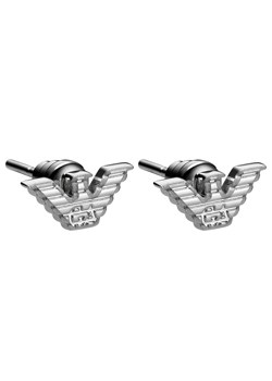 Ladies Silver Eagle Logo Earrings