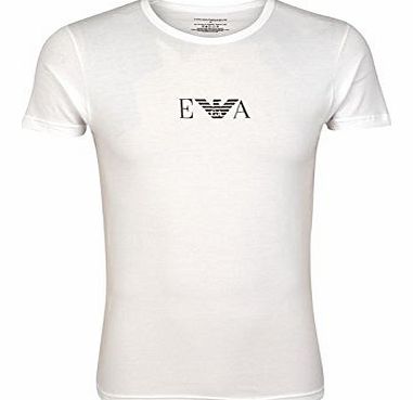 Emporio Armani Mens Chest Logo Underwear Short Sleeve Tee Top T-Shirt