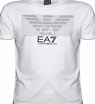 Emporio Armani Mens Emporio Armani EA7 Mens T-Shirt in White - M