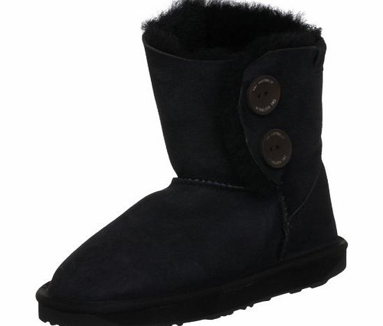 Emu Australia Womens Valery Lo Black Mid Calf Boots W10541 7 UK