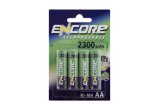 Encore AA 2300mAh Rechargeable Battery - FOUR PACK
