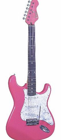 Encore EBP-KC3PK Pink Electric Guitar Outfit