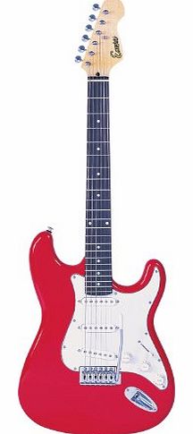 Encore EPB-KC3R Red Electric Guitar Outfit