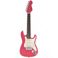 Encore KC375 3/4 Size Electric Guitar Pink
