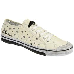 Male Zater Leather Upper Textile Lining in White