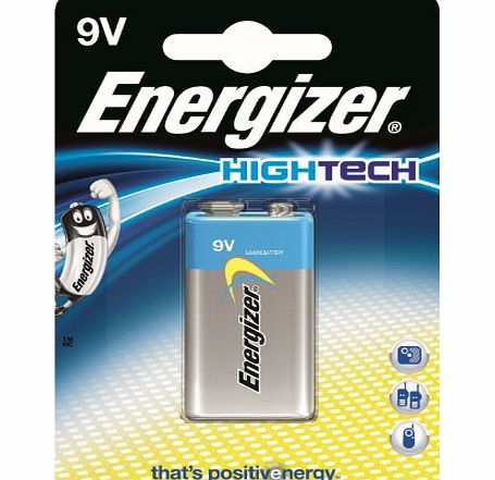 Energizer HighTech Batteries 9V 1 Pack
